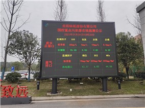 岳陽(yáng)林紙股份有限公司戶外屏